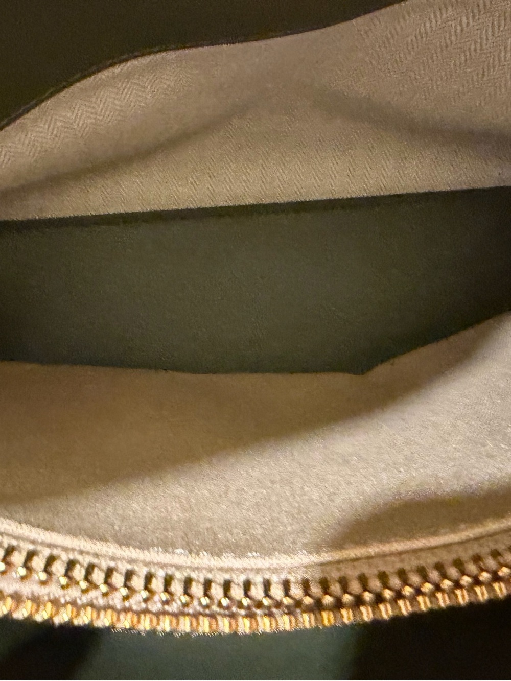 NWT Tory Burch Lee Radziwill Croc-Embossed Leather 2 Way Bag in Mineral Gray - Picture 10 of 16